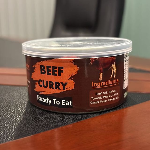 A can of Prime Harvest Beef Curry