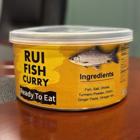 A can of Prime Harvest Rui Fish Curry